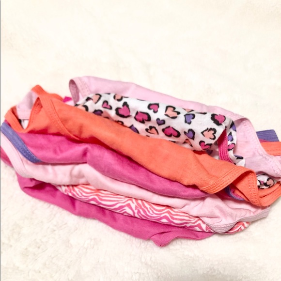 🆕7 Pack Girl’s Youth Bikini Briefs Size L - Picture 4 of 6